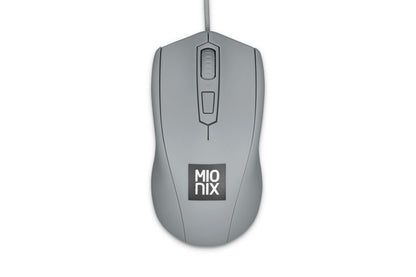 Mionix Avior Shark Fin Ambidextrous Optical Gaming Mouse (Grey) /PC