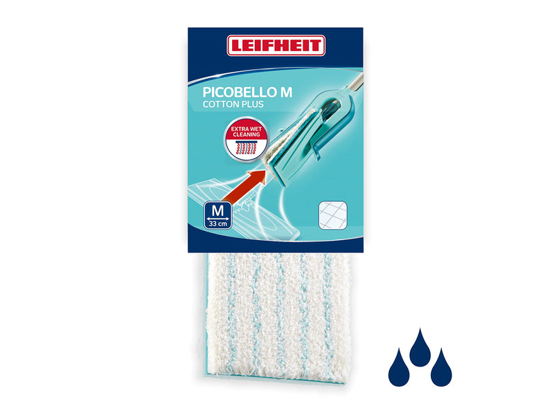 Leifheit - Vervangingsspons Picobello 33cm Cotton Plus ( 56623 )