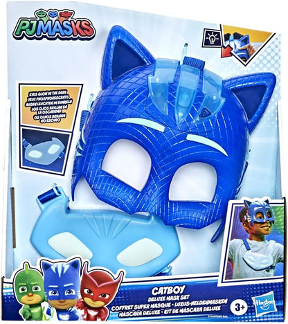 PJ Masks Unisex Kinder Owlette Deluxe Maske Set, Vorschul-Kostümspielzeug, beleuchtete Maske und Eulenflügel Zubehör für Kinder ab 3 Jahren (1 Stück)