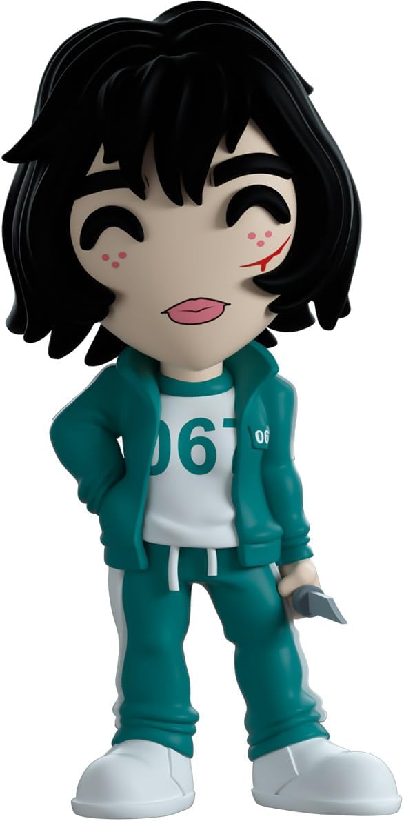 Youtooz Player 067: Kang SAE-Byeok 4.4" Inch Vinyl Figure, Collectible Kang SAE-Byeok from Squid Game by Youtooz Squid Game Collection