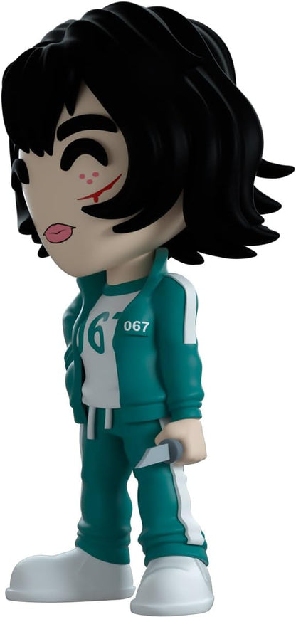 Youtooz Player 067: Kang SAE-Byeok 4.4" Inch Vinyl Figure, Collectible Kang SAE-Byeok from Squid Game by Youtooz Squid Game Collection