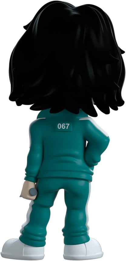 Youtooz Player 067: Kang SAE-Byeok 4.4" Inch Vinyl Figure, Collectible Kang SAE-Byeok from Squid Game by Youtooz Squid Game Collection