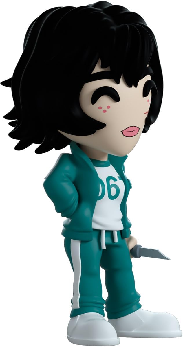 Youtooz Player 067: Kang SAE-Byeok 4.4" Inch Vinyl Figure, Collectible Kang SAE-Byeok from Squid Game by Youtooz Squid Game Collection