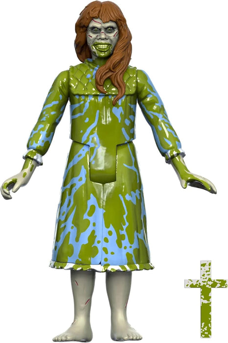 SUPER7 The Exorcist Regan - Figura de reacción de Salpicaduras de vómito (3.75 Pulgadas