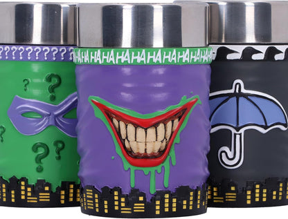 DC Comics Schnapsglaser Batman Super-Villains 3er-