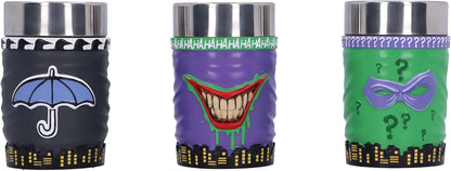 DC Comics Schnapsglaser Batman Super-Villains 3er-