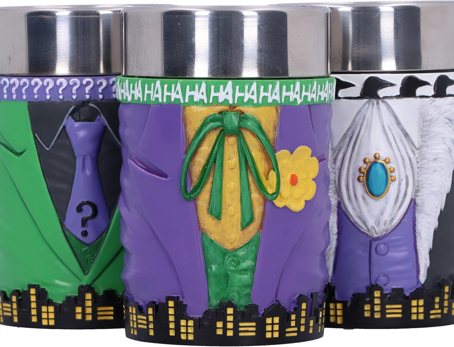 DC Comics Schnapsglaser Batman Super-Villains 3er-