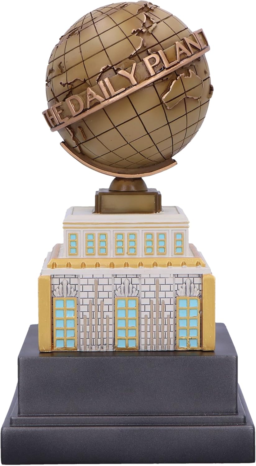 Nemesis Now DC The Daily Planet Ornament 22cm, Resin, Officially Licensed DC Merchandise, Superman The Daily Planet Tower, Superman Comics Home Decor, Cast in The Finest Resin, Expertly Hand-Painted
