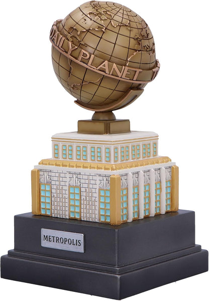 Nemesis Now DC The Daily Planet Ornament 22cm, Resin, Officially Licensed DC Merchandise, Superman The Daily Planet Tower, Superman Comics Home Decor, Cast in The Finest Resin, Expertly Hand-Painted