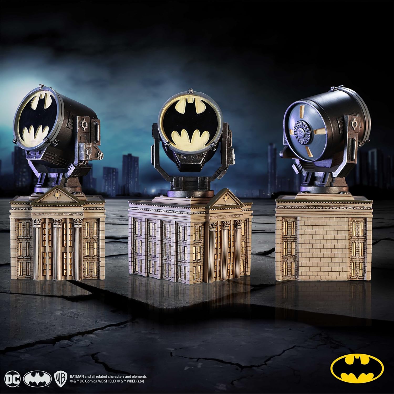 Nemesis Now DC Gotham City Police Department Ornament, Resin, Officially Licensed DC Merchandise, Gotham City Police Dept Figurine, Detailed Design, Cast in the Finest Resin, Expertly Hand-Painted