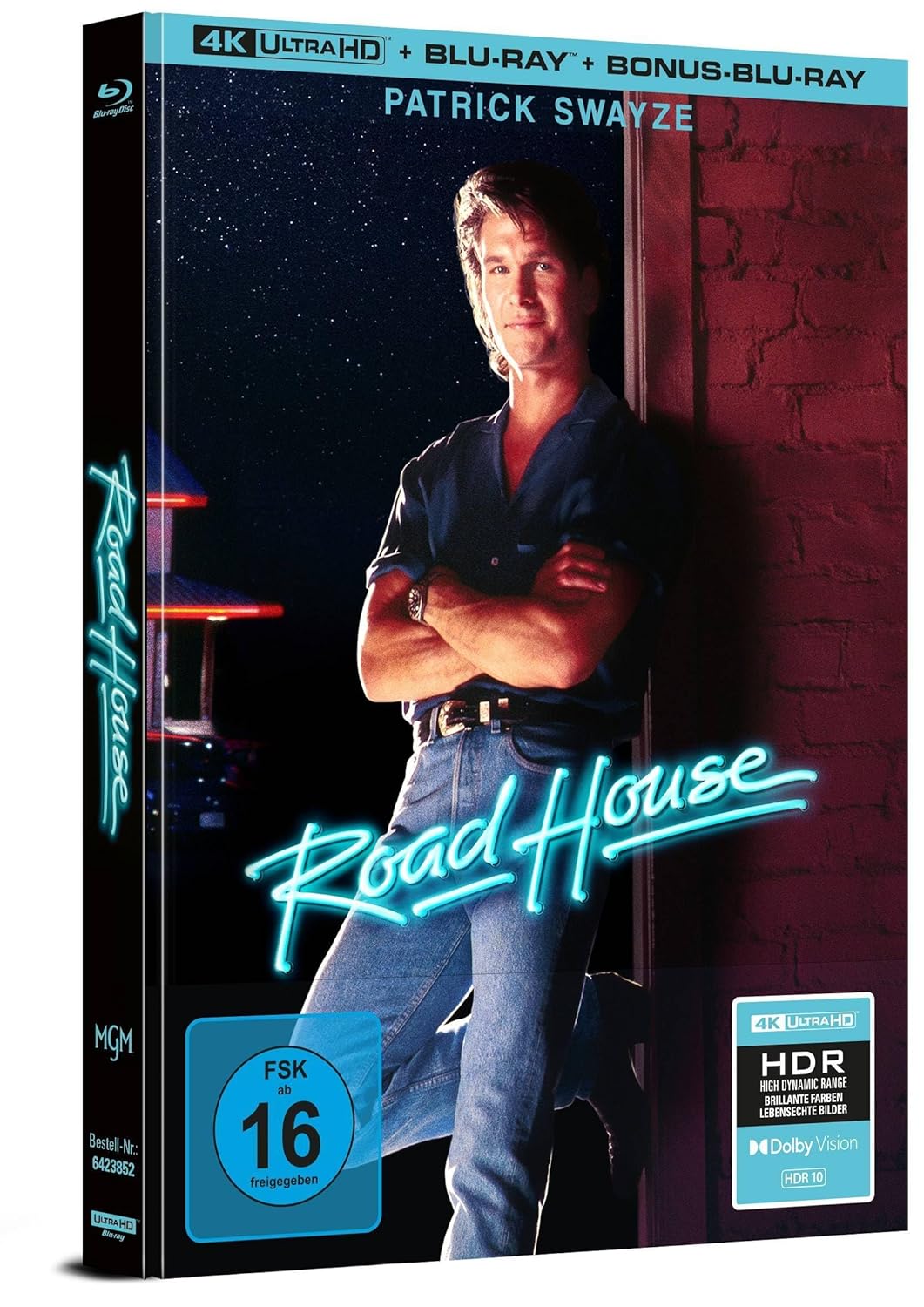 Road House, 1 4K UHD-Blu-ray + 2 Blu-ray (Limited Collector's Mediabook)