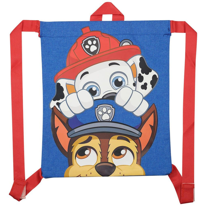 Paw Patrol Kids Drawstring Backpack for Back to School, Ideal for Boys, Girls, Pre School-Children Bags