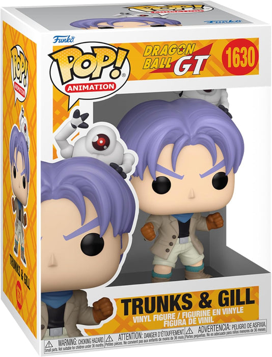 Funko Pop! Animation: DBGT - Trunks & Gill - Dragon Ball GT - Collectable Vinyl Figure - Gift Idea - Official Merchandise - Toys for Kids & Adults - Anime Fans - Model Figure for Collectors