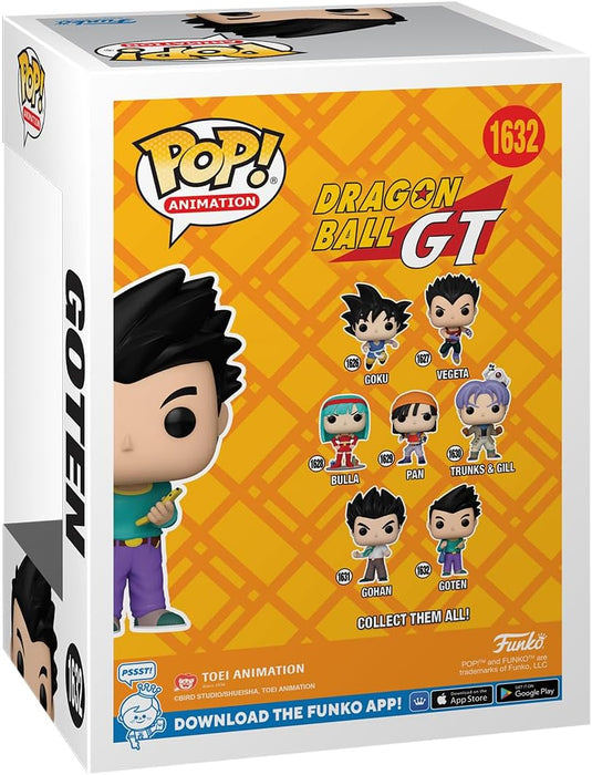 Funko Pop! Animation: DBGT - Goten - Dragon Ball GT - Collectable Vinyl Figure - Gift Idea - Official Merchandise - Toys for Kids & Adults - Anime Fans - Model Figure for Collectors and Display