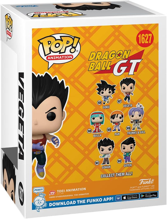 Funko Pop! Animation: DBGT - Vegeta - Dragon Ball GT - Collectable Vinyl Figure - Gift Idea - Official Merchandise - Toys for Kids & Adults - Anime Fans - Model Figure for Collectors and Display