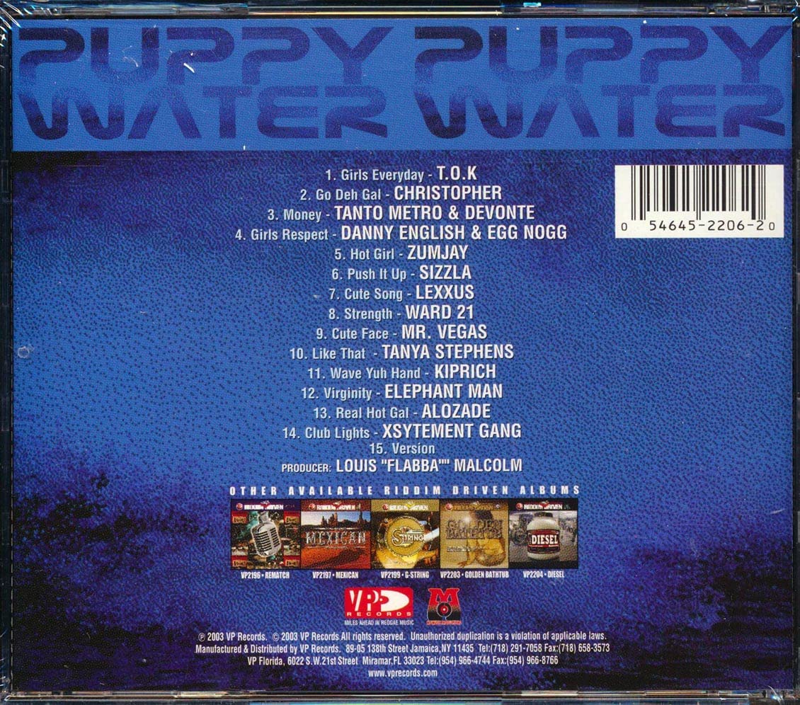 Riddim Driven: Puppy Water