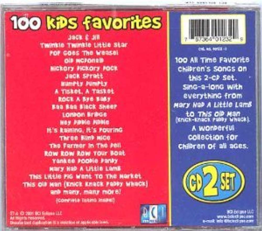 100 Kids Favorites-V/A