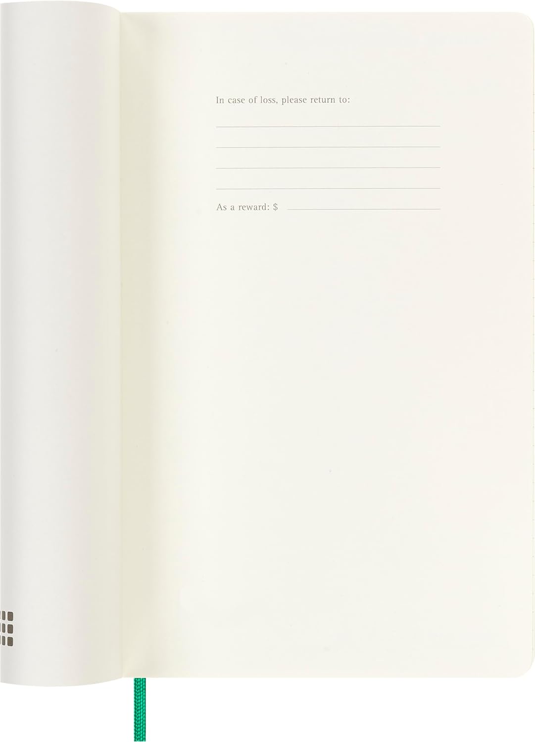 Moleskine Weekly Planner Precious and Ethical, Weekly Agenda with Space for Notes 12 Months 2025, Vegan Python-Effect Soft Cover, with Gift Box, Green Color, Large Format 13 x 21 cm
