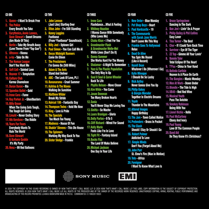 Now That's What I Call the 80s