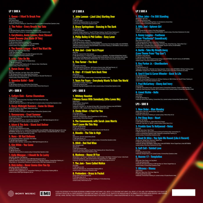 Now That's What I Call the 80s