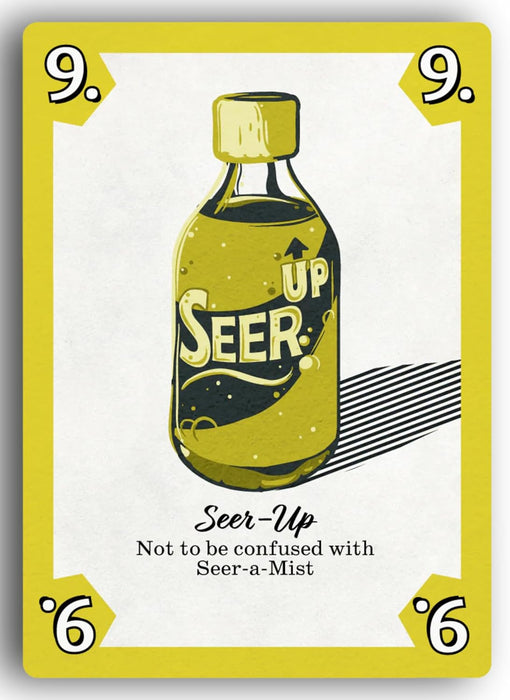 Seers Catalog Card Game by Bezier Games – Almost-Shedding, Asymmetric Abilities & Exciting Gameplay – Ages 15+, 2 to 5 Players & 30 to 45 Min Playtime – by The Creators of One Night Ultimate Werewolf