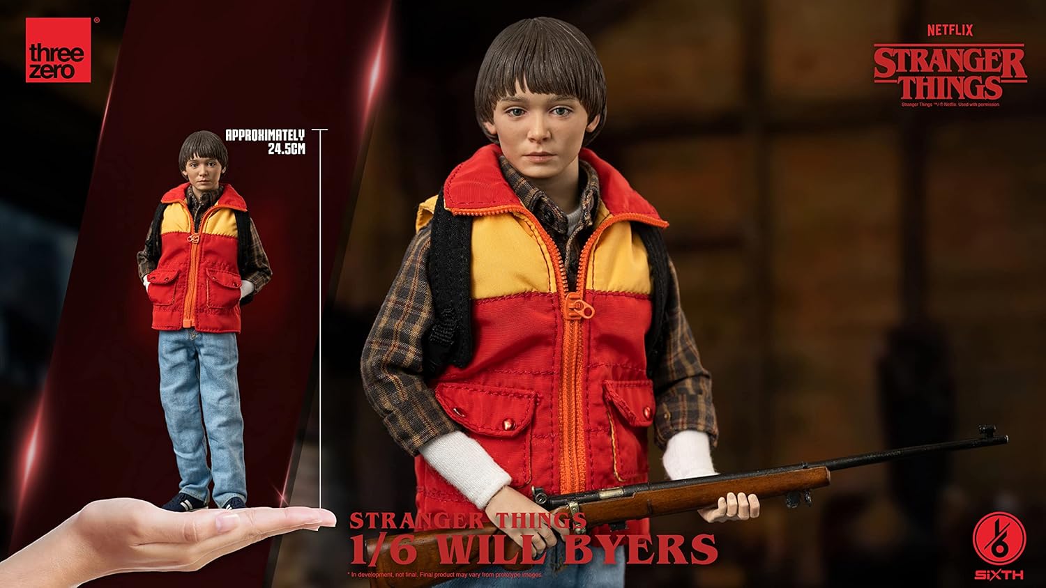 threezero Stranger Things: Will Byers 1:6 Scale Figure