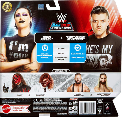 WWE Action Figure - Main Event Showdown Series #18 - Rhea Ripley &