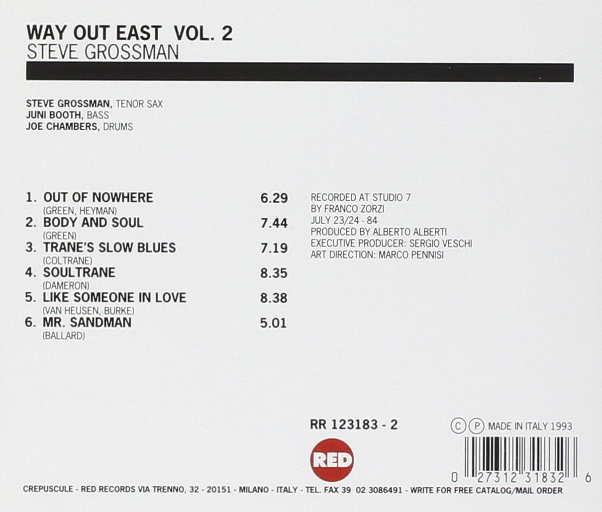 Way Out East Vol 2