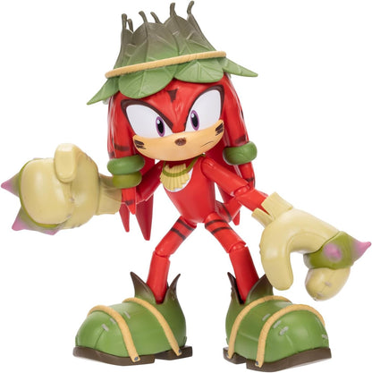 Sonic Prime 5" Knuckles The Dread Articulated Action Figure. Perfect For Any Fan. Collect The Whole Troupe with Sonic, Tails Nine, Mr. Dr. Eggman and Thorn Rose Available Too!