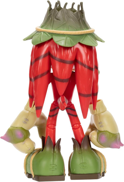 Sonic Prime 5" Knuckles The Dread Articulated Action Figure. Perfect For Any Fan. Collect The Whole Troupe with Sonic, Tails Nine, Mr. Dr. Eggman and Thorn Rose Available Too!