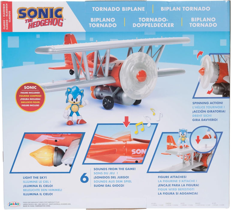 Sonic The Hedgehog 2.5" Biplane Playset