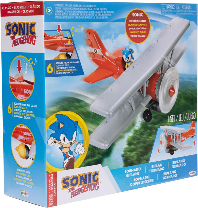 Sonic The Hedgehog 2.5" Biplane Playset