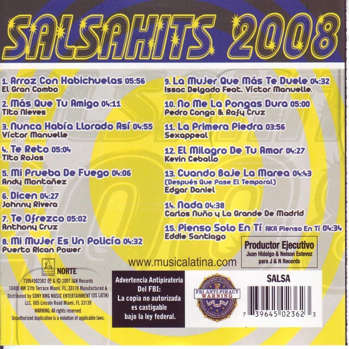 Salsahits 2008