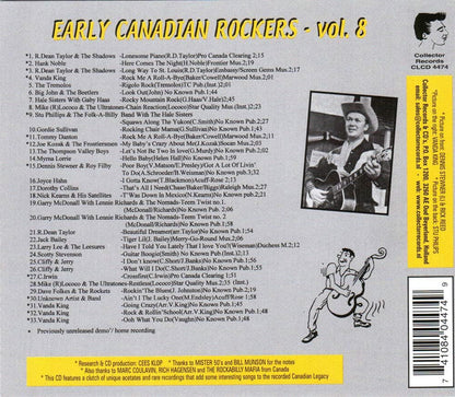 Early Canadian Rockers Vol. 8