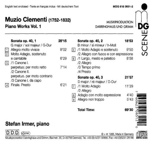 Klaviersonaten Op.40