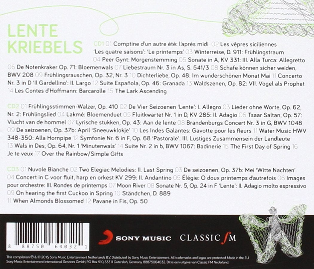 Classic FM:Lentekriebels