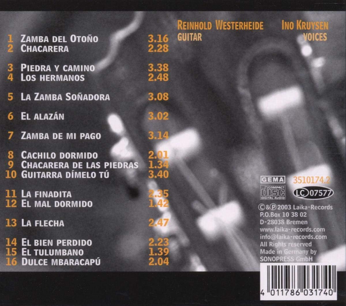 Songs and Pieces of Yupanqui