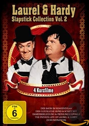 Laurel & Hardy - Slapstick Collection Vol.2 (Der Baum Im Reagenzglas, Der Glückliche Hund, Schiff mit Damenbegleitung, Frühlingsgefühle, The Privat Life Of Laurel & Hardy