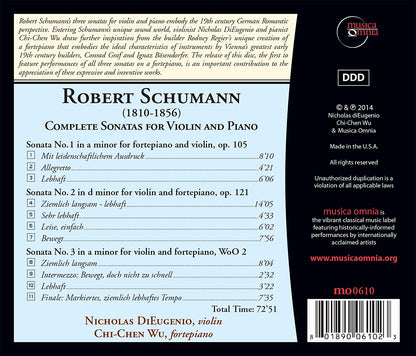 Complete Sonatas for Violin & Piano