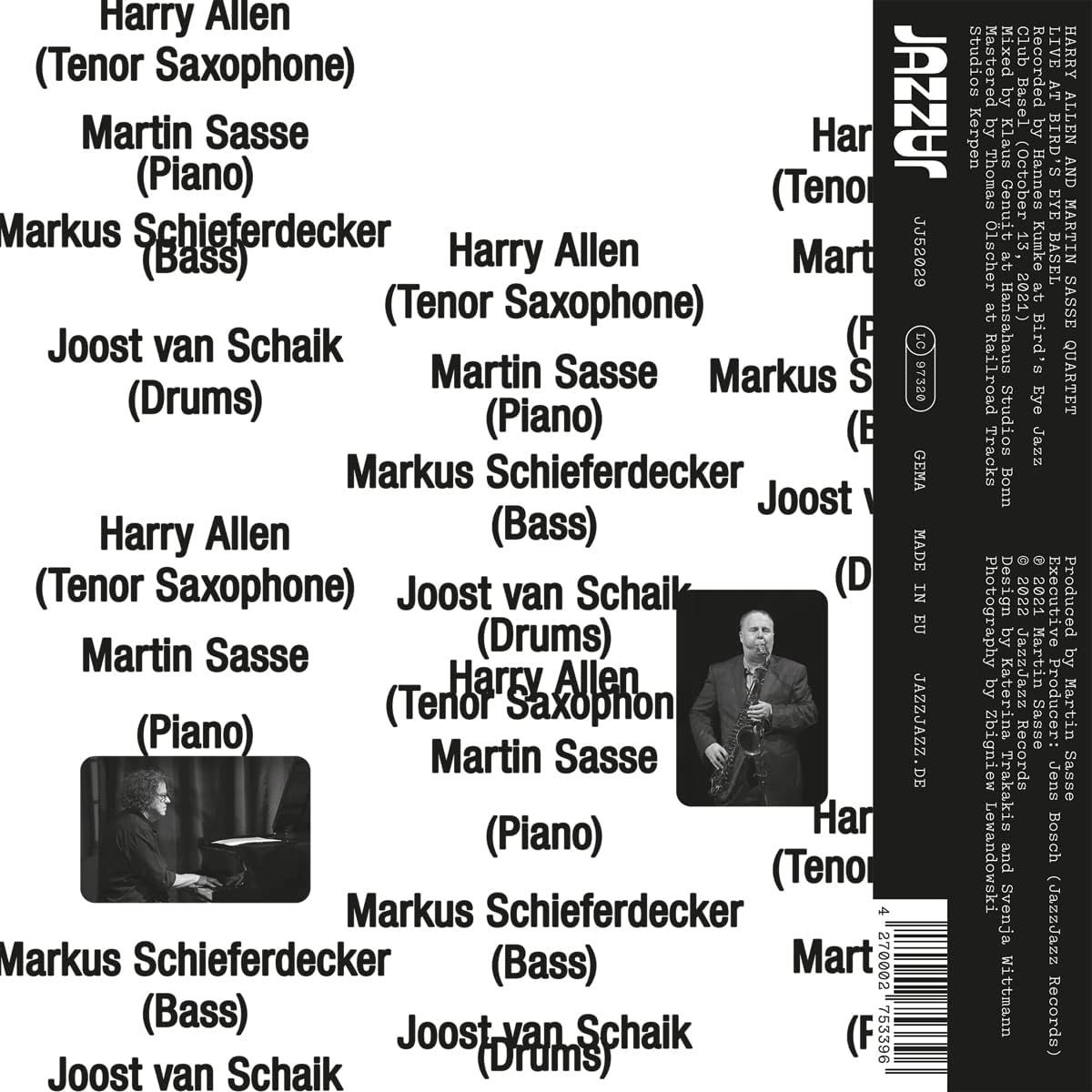 Live At Bird's Eye (180Gr./Gatefold
