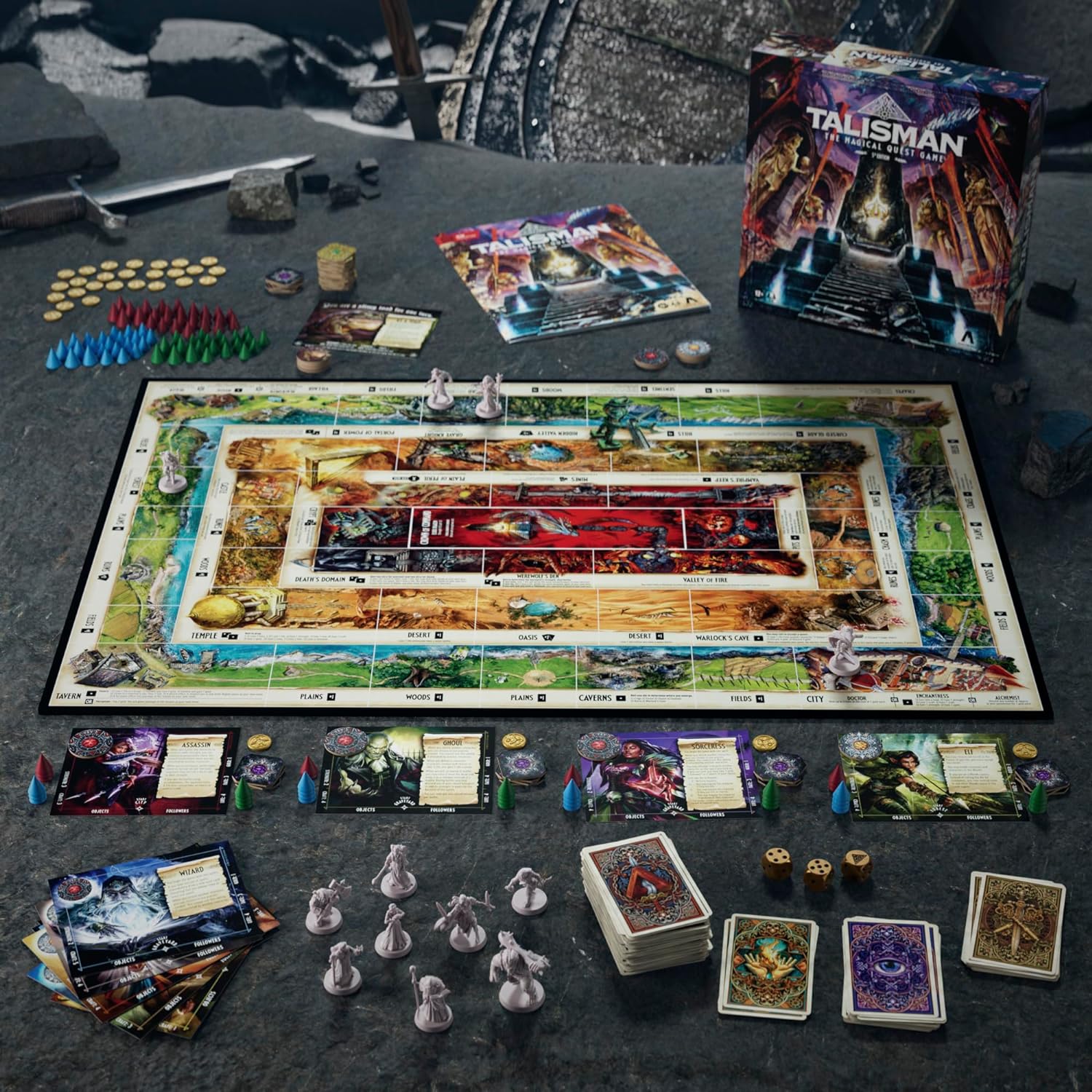 Avalon Hill Talisman: The Magical Quest Board Game, 5th Edition