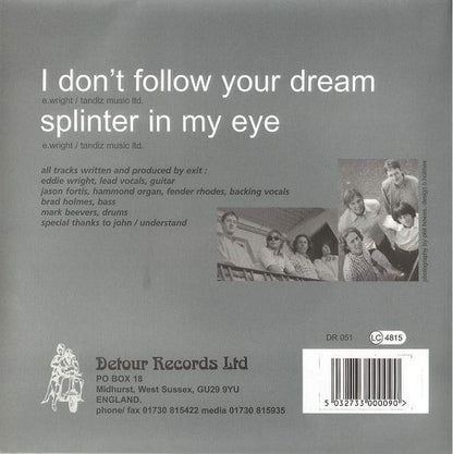 I Don't Follow Your Dream