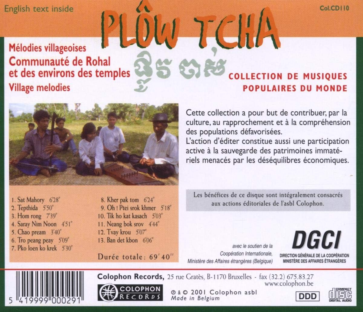 Plôw Tcha: Mélodies Villageoises (Cambodge)