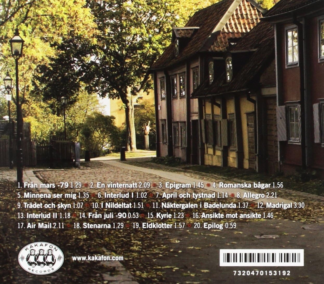 Ola Sandstrom - Eldklotter - Ola Sandstrom Sjunger Tomas Transtrom