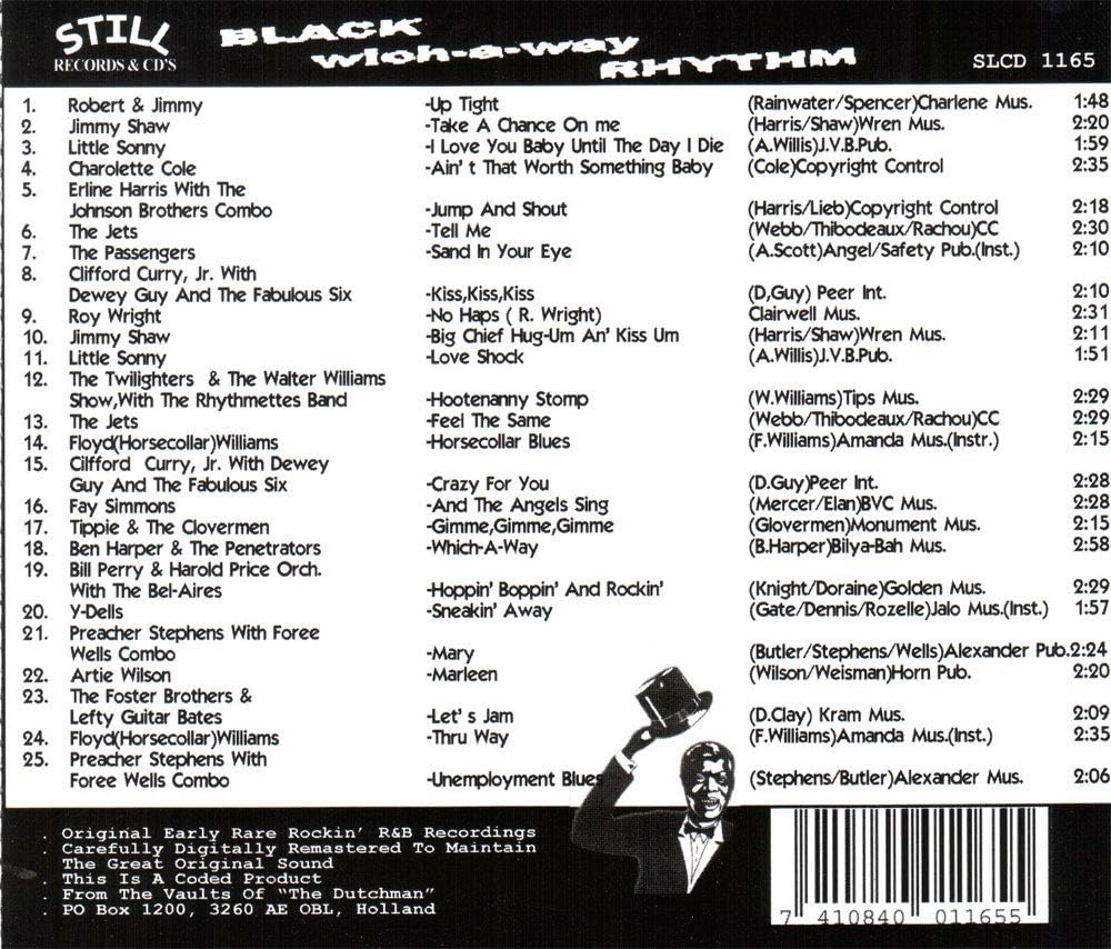 Black Which-A-Way Rhythm
