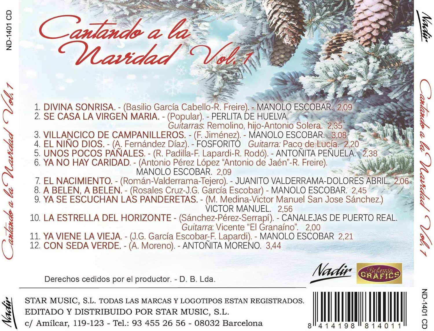 Various - Cantondo A La Navidad Vol. 1