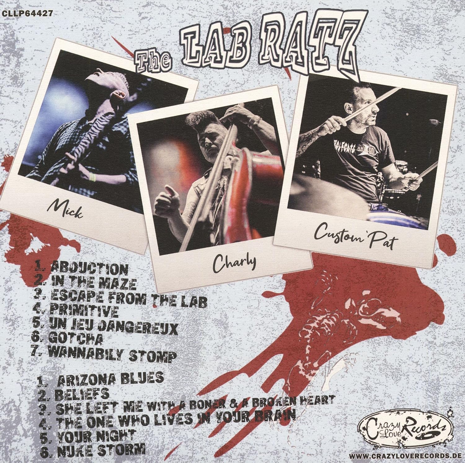 Escape From The Lab (LP, 180g Clear Vinyl, Ltd.