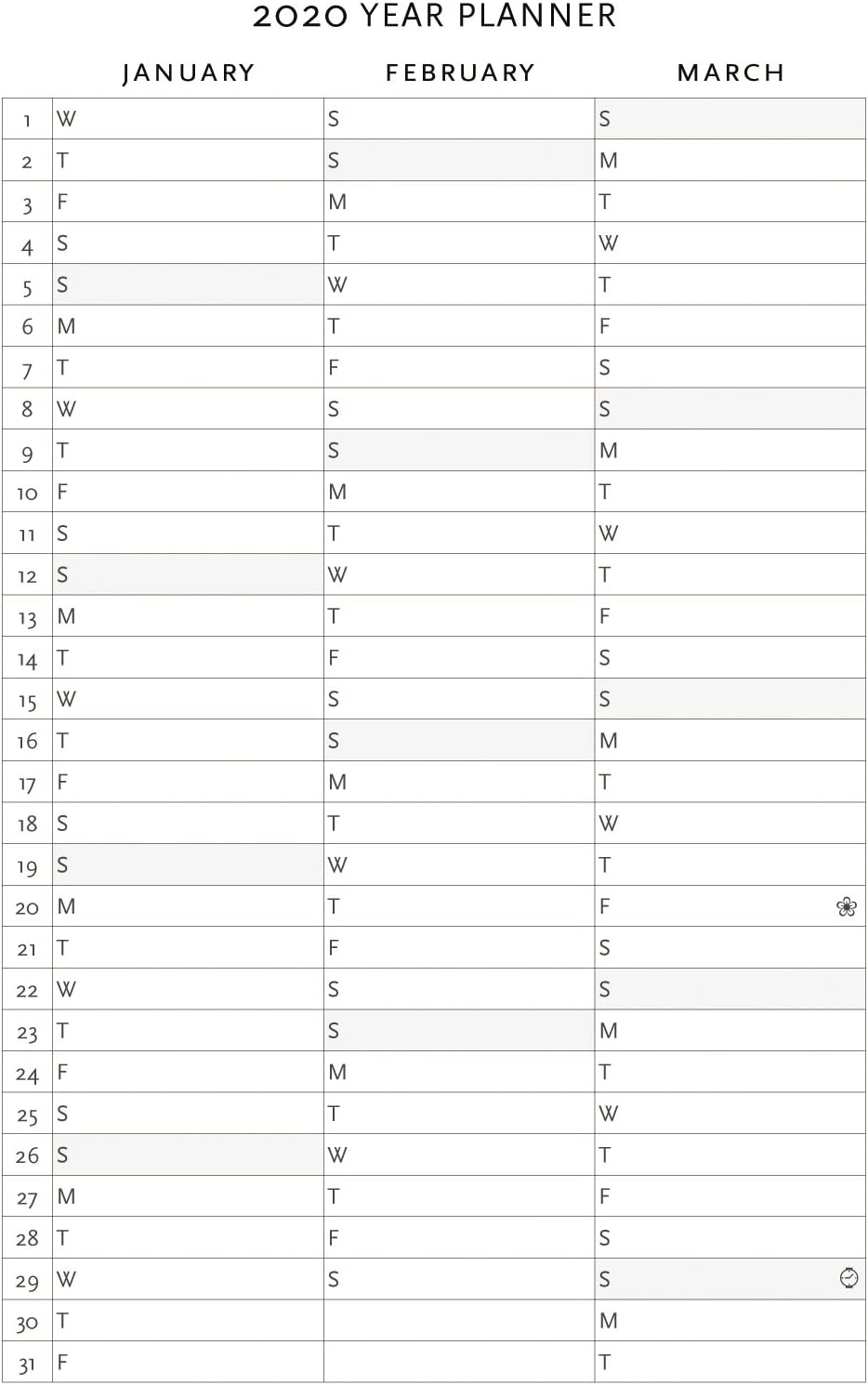 Paperblanks dayplanners 2019 Azure Slim Horizontal de4901 – 2 English