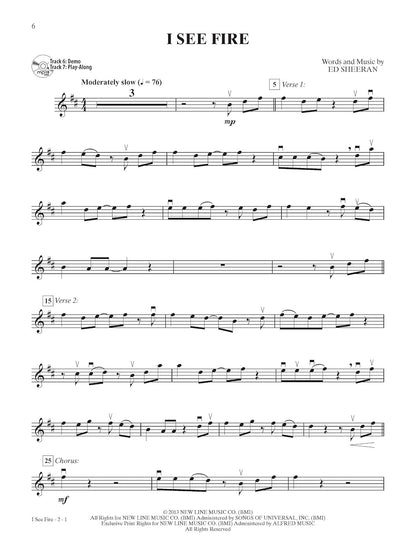 Easy Pop & Rock Hits Instrumental Solos for Strings