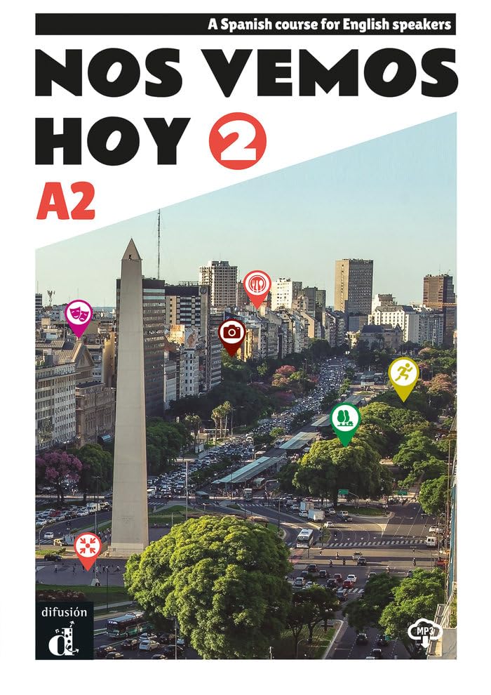Nos vemos hoy 2 - Edicion inglesa para estudiantes + audio MP3. A2